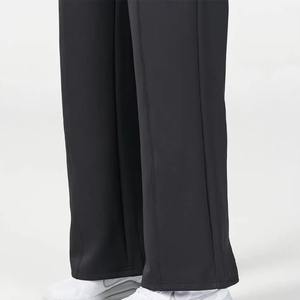 Women's High <b>Waist</b> Wide Leg Pants Full Length Solid Color <b>Elastic</b> <b>Waist</b> Loose Fit Casual Style Breathable Knitted Jogger <b>Trouser</b> - Product Image 5