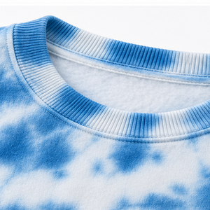 Sudadera Tie Dye de Algodón con Puños Acanalados, Fabricante Mayorista Personalizado, Ropa Casual, Proveedor de Ropa al por Menor - Product Image 4