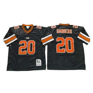 Jersey de Fútbol Americano 2026 con Envío Rápido, Jersey Bordado del Equipo Sanders Lions 20 para Hombre y Jóvenes - Product Image 4