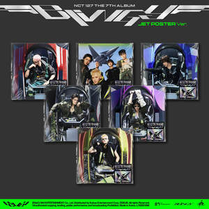NCT 127 - [ BLINGY ] 7ème album (version JET POSTER) Album CD KPOP, best-seller en Corée, pour tous les âges - Product Image 3