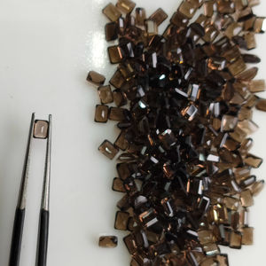 Cuarzo Ahumado Marrón Natural, Corte Octogonal de 4x3MM, Gema Suelta de la Mejor Calidad para Joyería - Product Image 4