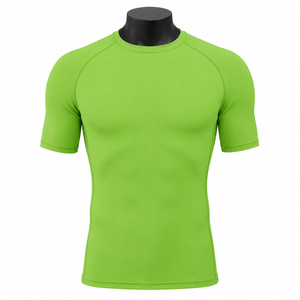 Men’s Short Sleeve <b>Compression</b> <b>Shirt</b>, Performance Base Layer Rash Guard for Fitness, Training, Exercise, Running - Product Image 6