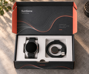 Caja de Cartón Corrugado Impresa Personalizada para Kit de Reloj Inteligente con Señal de Corriente - Product Image 2