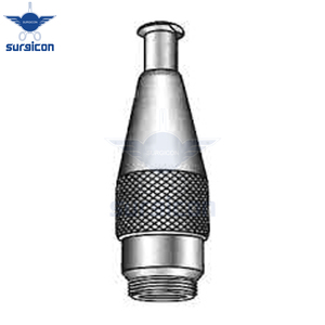Adaptador de 5 cm / 2 pulgadas con Conector Luer Lock, Adaptador de Instrumentos de Liposucción de Acero Inoxidable de Buena Calidad para Jeringas - Product Image 5