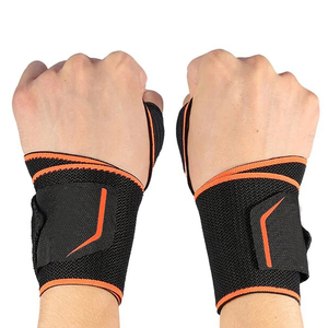 Bandes de poignet élastiques robustes avec boucle pour le pouce pour une stabilité maximale pendant la musculation et les exercices de gym - Product Image 6