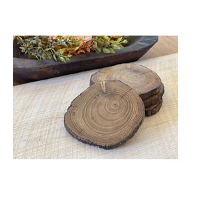 Sous-verres en bois de haute qualité pour la décoration de table, sous-verres en bois pour table basse et verre - Product Image 2