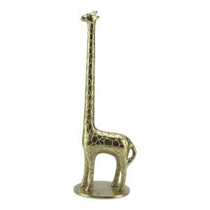 Giraffe Figurine Sculpture 36cm H X 8cm W X 16.5cm L Aluminum Handmade Modern Eco-Friendly Durable Tabletop Home Decor - Product Image 4
