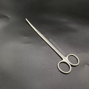 กรรไกรเมทเซนบาุมแบบโค้งสำหรับมืออาชีพ – เครื่องมือผ่าตัดแบบใช้ซ้ำได้ – ผลิตจากเหล็กกล้าไร้สนิมเกรดทางการแพทย์มาตรฐาน CE - Product Image 1