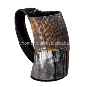 Premium Quality New Arrivals Buffalo Horn Mug for Beer and Wine At Wholesale Price From India - Product Image 4