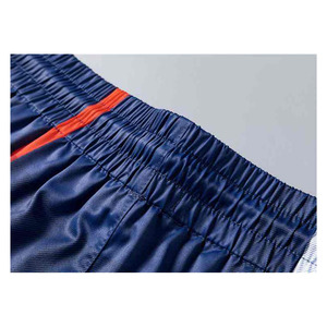 New Arrival Sporty Casual Canvas 100% Cotton Solid Shorts with <b>Elastic</b> Waist Closure Quick Dry for Men Gym Sports - Product Image 5