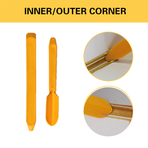 Ensemble d'outils de construction de couture de beauté réparation de coulis de carreaux de céramique de sol bâton de boule pressée en acier grattoir d'angle nettoyant d'écart de mur - Product Image 5