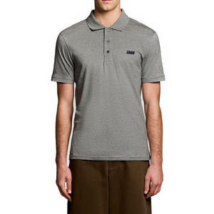 Polo de jersey de algodón de alta calidad para hombre, transpirable, suave, cómodo, informal, premium, con logotipo personalizado bordado. - Product Image 1