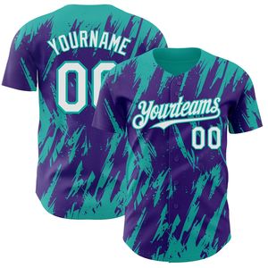 Team <b>Baseball</b> Jersey Custom Logo Digital Printed Winter 100% Organic Cotton Short Sleeve Anti-Bacterial Sports Shirt - Product Image 3