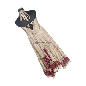 Nuevo Vestido de Verano Elegante y Moderno para Mujer, Estampado Boho Vintage, Vestido de Seda Tipo Sari, Vestido de Noche Elegante sin Mangas para Mujer - Product Image 3
