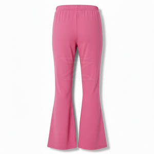 กางเกงวอร์มทรงขาบานสำหรับผู้หญิง ผ้าเนื้อนุ่ม ยืดหยุ่นได้ดี เอวยางยืด คุณภาพสูง แห้งเร็ว ระบายอากาศได้ดี - Product Image 6