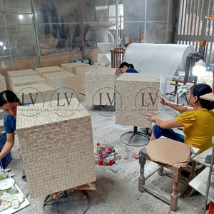 Nouvelle collection de tables d'appoint en nacre pour salons et chambres de luxe, meubles de maison en gros du Vietnam - Product Image 4