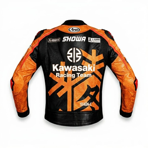 Jonathan Rea Rawasaki Pro MotoCP Protective Motorbike Riding Gear Armor <b>Biker</b> Apparel Coat for Heavy Duty <b>Jacket</b>/Chaqueta CE - Product Image 2