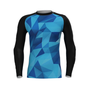 Camiseta de surf UPF50+ para hombre, manga larga, de secado rápido, elástica, transpirable, ligera, con estampado personalizado. - Product Image 4