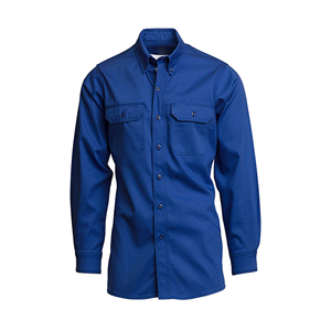 Vêtements de travail industriels respirants et résistants aux flammes pour hommes, chemise de travail FR pour mécaniciens et soudeurs - Product Image 6
