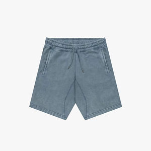 Custom Manufacturers High Quality Vintage Canvas Polyester Cotton Quick Dry Drawstring <b>Sweat</b> <b>Shorts</b> <b>Men</b> Acid Wash Solid Mesh XS - Product Image 6