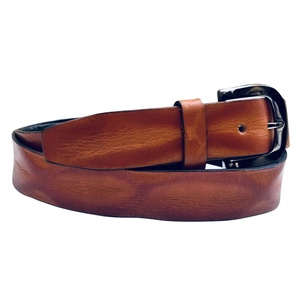 Cinturón de Cuero Vacuno Casual de Lujo para Hombre, con Hebilla Cuadrada de Aleación y Estampado Floral, 2.8cm - Product Image 3