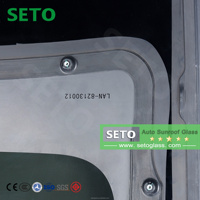 Usine chinoise de verres de toit ouvrant pour voitures, fournisseur de verres panoramiques, vente en gros avec certification E-Mark, DOT, ISO