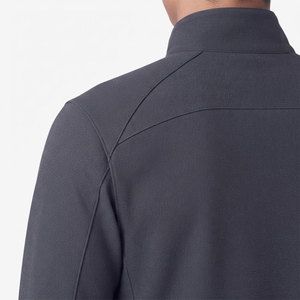 Chaqueta Softshell con Capucha y Cierre de Cremallera para Hombre, Diseño Personalizado con Logotipo, Antiencogimiento, Impermeable, Secado Rápido, Servicio OEM, Precio al por Mayor - Product Image 6