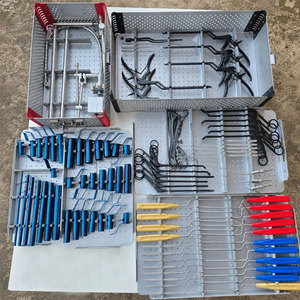 Ensemble d'instruments de rétraction pour chirurgie de la colonne vertébrale MIS - Kit chirurgical orthopédique réutilisable en acier inoxydable pour interventions minimalement invasives - Product Image 3