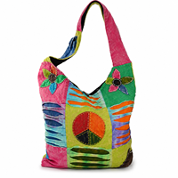 Tas Selempang Boho Hobo untuk Wanita |   Tas Selempang Hippie dengan Desain Luas |   Tas Kasual Bergaya untuk Penggunaan Sehari-hari dan Perjalanan
