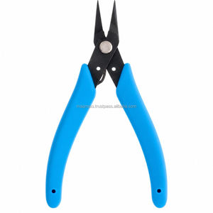 Pince à bec de chaîne à action parallèle de 7 pouces en acier inoxydable de haute qualité avec logo personnalisé, outil de fabrication de bijoux DIY, emballage personnalisé - Product Image 3