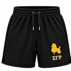 Shorts de sport en mesh pour femmes Sigma Gamma Rho, vêtements de sport personnalisés pour la sororité grecque, légers, respirants, séchage rapide, entraînement - Product Image 3