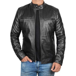 Autumn Winter Fashion <b>Men's</b> Leather Jacket Customized Design with Wool High Quality Pakistani Sheep Fur Wholesale jacket for <b>men</b> - Product Image 4