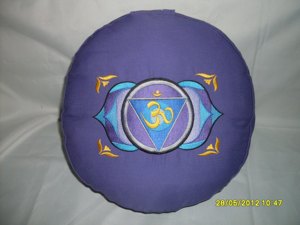 Coussin de méditation et de yoga Zabuton Zafu rond, écologique, réglable, portable, en sarrasin, pour la vente en gros - Product Image 2