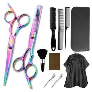 Kits de barbier de nouvelle conception en gros pour usage en salon, ciseaux à cheveux fins pour adultes, outils et accessoires capillaires - Product Image 1