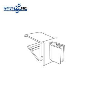 Industrielle OEM-Produkte verfügbar: 25mm Spritzguss-Neue Transparente PVC-Haifischklammer mit Supergriff - Product Image 2