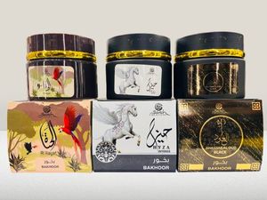 <b>Bakhoor</b> Incense Collection Al Hayat, Hyza & Hashmak <b>Oud</b> Black Wholesale - Product Image 3