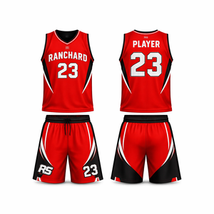 Uniforme de Baloncesto Profesional Personalizado, Conjunto de Entrenamiento de Baloncesto de Diseño Personalizado, Ropa Deportiva Duradera y Cómoda, Baloncesto Personalizado - Product Image 4