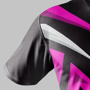 Sublimation Qualité oem Imprimé Unisexe Sublimation Respirant Personnalisé Logo Personnalisé Vente en Gros Pas Cher Sublimation complète t-shirt - Product Image 2