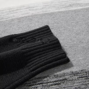 Pull pour homme de haute qualité, tricot doux, coupe décontractée, pour l'hiver, usage quotidien, fabriqué dans une usine certifiée LEED. - Product Image 3
