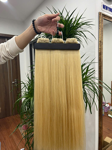 Producto Popular: Extensiones de Cabello Humano Vietnamita con Trama de Color, Doble Trama, Muchas Texturas, Sin Caída, Sin Enredos - Product Image 6