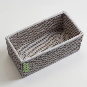 Modern Boho Rattan Storage <b>Basket</b> For Laundry Bedroom Storage Boxes & Bins Storage Containers OEM Rattan 2026 Made In Vietnam - Product Image 6