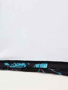 New <b>Men's</b> Solid Customizable Swim <b>Trunks</b> With Drawstring Waist Breathable Quick Dry Formal Style Swim Beach Shorts - Product Image 6