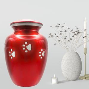 Urna Blanca de Estilo Americano Grabada a Mano de Alta Calidad LU, para Cenizas de Adultos, Capacidad de 200 Pulgadas Cúbicas, Fabricada en Latón Pulido Color Estaño 1 - Product Image 2