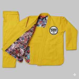 Kimono de Jiu-Jitsu Brésilien Premium 100% Coton Tissage Perlé 400g pour Hommes et Femmes Compétition OEM Entreprise Commerciale - Product Image 5