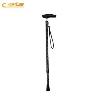 Canne de marche réglable en hauteur (76-99 cm) pour personnes âgées, en alliage d'aluminium léger, avec poignée en caoutchouc, capacité de charge de 250 lb, fabrication OEM à Taïwan - Product Image 4