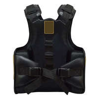 Protège-poitrine de boxe en cuir PU, design personnalisé, haute qualité, durable, respirant, best-seller