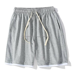 Venta al por mayor OEM logotipo personalizado correr gimnasio deporte hombres tabla de surf algodón verano playa ejercicio causal Atlético pantalones cortos - Product Image 6