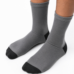 Top Selling Wholesale Men's Soft Cotton Crew <b>Socks</b> High Elastic Quality Anti-Bacterial <b>Thick</b> Sporty Daily Business Use <b>Socks</b> - Product Image 5