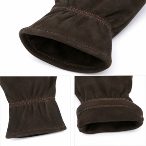 Gants de sécurité en cuir de vachette pleine fleur de qualité supérieure, respirants, antidérapants, anti-vibrations, résistants à la chaleur, 11 oz, usage intensif - Product Image 5