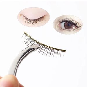 Pinzas de Alta Precisión para Pestañas, Pinzas de Acero Inoxidable para Pestañas y Bigote, para Extensión de Pestañas - Product Image 4